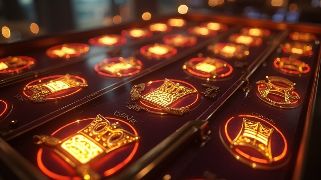 Opening spins on a royal-themed slot demo with glowing bonus symbols